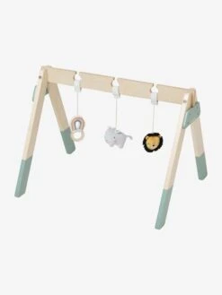 Portique D'éveil En Bois FSC® Multicolore - Vertbaudet -Jouets Pour Enfants portique deveil en bois fsc 3