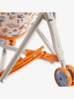 Poussette - DJECO Orange - Djeco -Jouets Pour Enfants poussette djeco 3