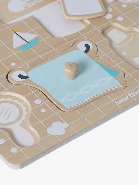 Puzzle Bouton Salle De Bain En Bois FSC® Multicolore - Vertbaudet 8 Puzzle Bouton Salle De Bain En Bois FSC® Multicolore - Vertbaudet – Image 6