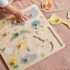 Puzzle Boutons Jungle En Bois FSC® Multicolore - Vertbaudet 1 Puzzle Boutons Jungle En Bois FSC® Multicolore - Vertbaudet -Jouets Pour Enfants puzzle boutons jungle en bois fsc