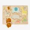 Puzzle Chunky Jungle En Bois FSC® Multicolore - Vertbaudet -Jouets Pour Enfants puzzle chunky jungle en bois fsc