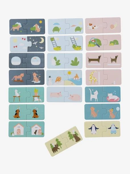 Puzzle D'association Des Contraires Multicolore - Vertbaudet 3 Puzzle D'association Des Contraires Multicolore - Vertbaudet