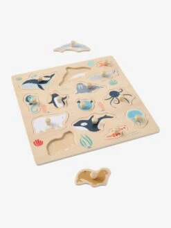 Puzzle De La Banquise En Bois FSC® Multicolore - Vertbaudet