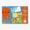 Puzzle Duo Cache-Cache - DJECO Multicolore - Djeco -Jouets Pour Enfants puzzle duo cache cache djeco