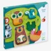 Puzzle Feutrine Oski - DJECO Vert - Djeco -Jouets Pour Enfants puzzle feutrine oski djeco