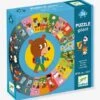 Puzzle Géant La Journée DJECO Bleu - Djeco -Jouets Pour Enfants puzzle geant la journee djeco