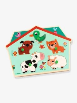 Puzzle Sonore Ouaf Woof - DJECO Bleu - Djeco 7 Puzzle Sonore Ouaf Woof - DJECO Bleu - Djeco -Jouets Pour Enfants puzzle sonore ouaf woof djeco 2