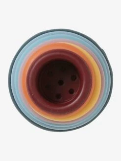 Pyramide à Empiler En Silicone Multicolor - Vertbaudet -Jouets Pour Enfants pyramide a empiler en silicone 2