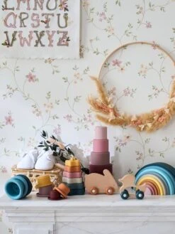 Pyramide à Empiler En Silicone Multicolor - Vertbaudet -Jouets Pour Enfants pyramide a empiler en silicone 4