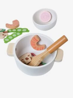 Set Wok De Légumes En Bois FSC® Beige - Vertbaudet -Jouets Pour Enfants set wok de legumes en bois fsc 3