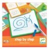 Step By Step Animals DJECO Multicolore - Djeco -Jouets Pour Enfants step by step animals djeco
