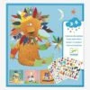Stickers Créer Des Animaux DJECO Multicolore - Djeco 2 Stickers Créer Des Animaux DJECO Multicolore - Djeco -Jouets Pour Enfants stickers creer des animaux djeco