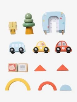 Table D'activités Circuit De Voitures En Bois FSC® Beige - Vertbaudet -Jouets Pour Enfants table dactivites circuit de voitures en bois fsc 5