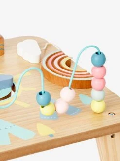 Table D'activités Petits Sioux En Bois FSC® Multicolore - Vertbaudet -Jouets Pour Enfants table dactivites petits sioux en bois fsc 5