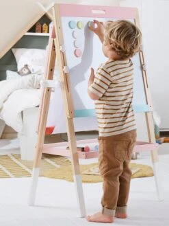 Tableau 4 En 1 En Bois FSC® Vert - Vertbaudet -Jouets Pour Enfants tableau 4 en 1 en bois fsc 2