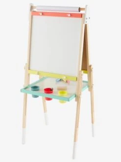 Tableau Pliable Et Réglable En Hauteur 3 En 1 En Bois FSC® Multicolore - Vertbaudet -Jouets Pour Enfants tableau pliable et reglable en hauteur 3 en 1 en bois fsc 4