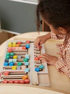 Tablette De Lecture Et D'écriture En Bois FSC® Multicolore - Vertbaudet -Jouets Pour Enfants tablette de lecture et decriture en bois fsc 3