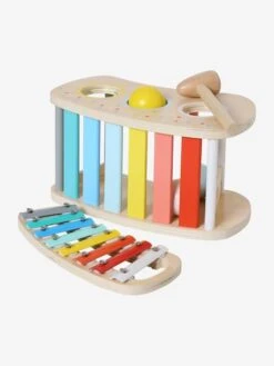 Tap Tap Xylophone 2 En 1 En Bois FSC® Multicolore - Vertbaudet 10 Tap Tap Xylophone 2 En 1 En Bois FSC® Multicolore - Vertbaudet -Jouets Pour Enfants tap tap xylophone 2 en 1 en bois fsc 2