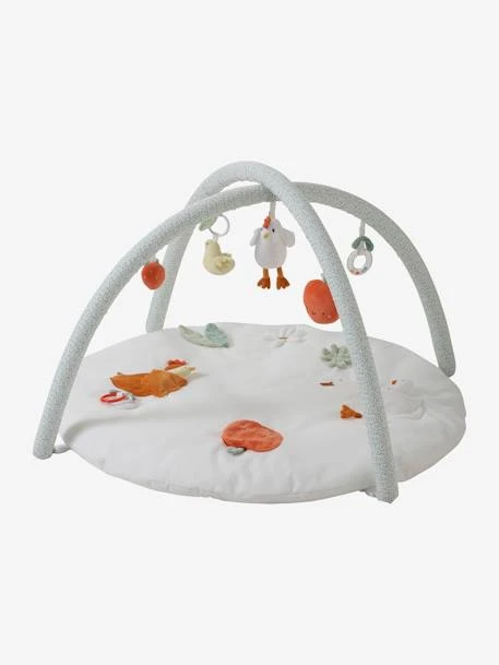 Tapis D'éveil Avec Arches En Coton Nid D'abeille LOVELY FARM Lovely Farm - Multicolore - Vertbaudet 3 Tapis D'éveil Avec Arches En Coton Nid D'abeille LOVELY FARM Lovely Farm - Multicolore - Vertbaudet