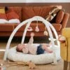 Tapis D'éveil Avec Arches Florettes Ecru / Multico - Vertbaudet -Jouets Pour Enfants tapis deveil avec arches florettes