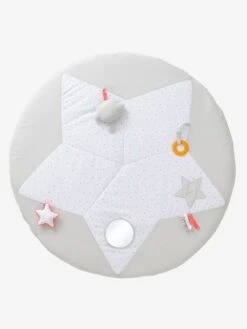 Tapis D'éveil Pluie D'étoiles Blanc Imprimé - Vertbaudet -Jouets Pour Enfants tapis deveil pluie detoiles 2