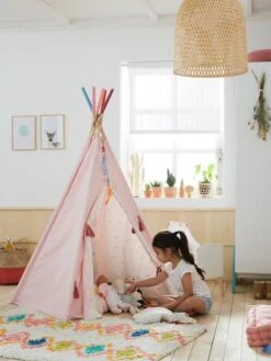 Tipi Réversible Petite Sioux Rose - Vertbaudet -Jouets Pour Enfants tipi reversible petite sioux 2
