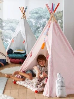 Tipi Réversible Petite Sioux Rose - Vertbaudet -Jouets Pour Enfants tipi reversible petite sioux 3