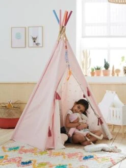 Tipi Réversible Petite Sioux Rose - Vertbaudet -Jouets Pour Enfants tipi reversible petite sioux 4