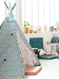 Tipi Réversible Sioux Blanc - Vertbaudet -Jouets Pour Enfants tipi reversible sioux 5