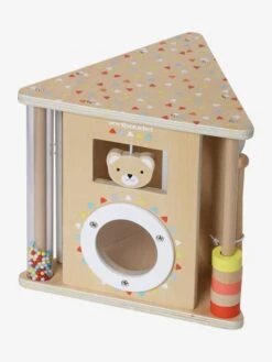 Triangle D'activités Musicales En Bois FSC® Beige - Vertbaudet -Jouets Pour Enfants triangle dactivites musicales en bois fsc 2