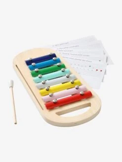 Xylophone Avec Partitions En Bois FSC® Multicolore - Vertbaudet -Jouets Pour Enfants xylophone avec partitions en bois fsc 4
